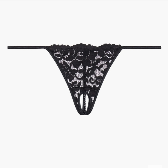 Crotchless string of Pearls thong (XS - XL) - Picture 1 of 5